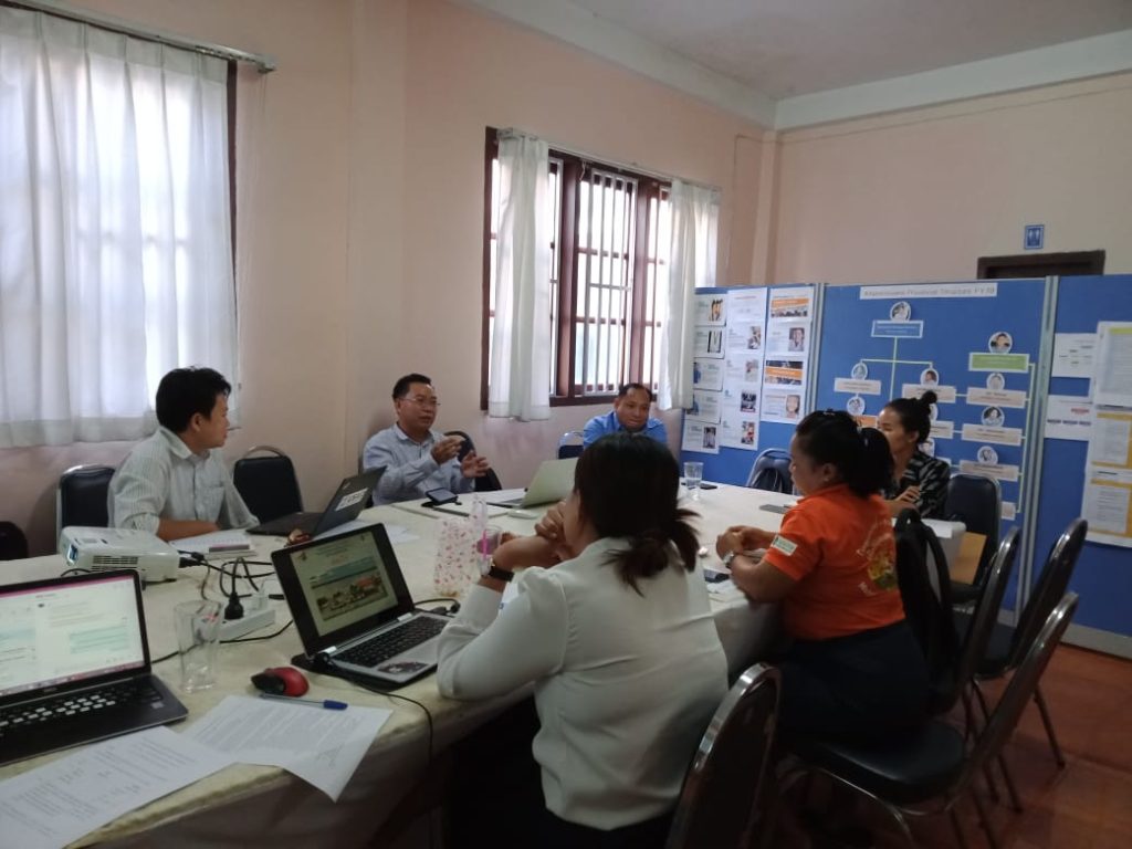 Khammouane CSO Nutrition Coordination meeting