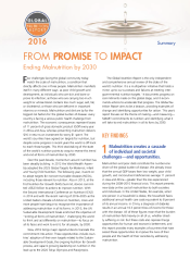 Global nutrition report